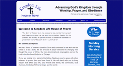 Desktop Screenshot of kingdomlifehouseofprayer.org